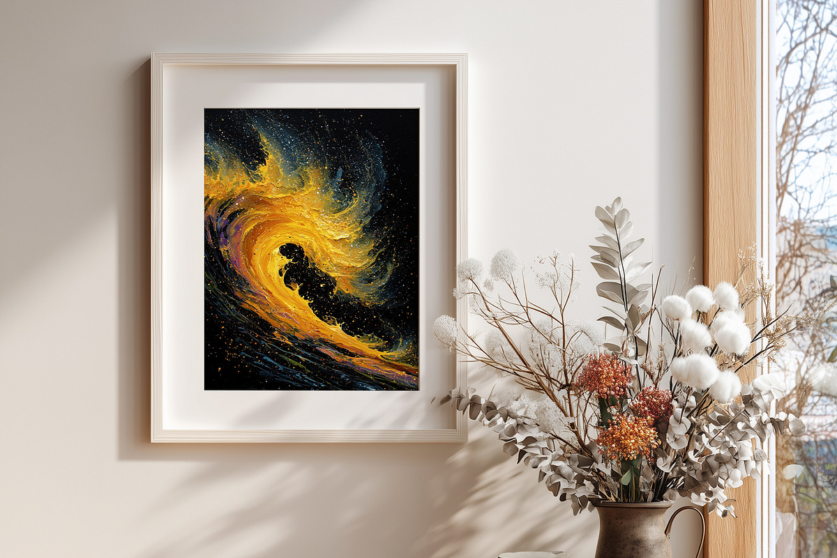 Nebula Energy Abstract Illustration, a Decorative Illustration by Housui Patterns (Photo 6 of 12)