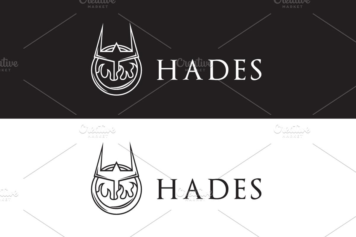 Hades Logo, a Branding & Logo Template by Sahade Studio (Photo 4 of 4)