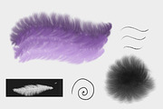 Procreate Furry Animals Brush Pack 2, a Brush Add-On by Artbykimmyw (Thumbnail 3 of 9)