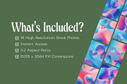 18 Biomorphic Bubble Wallpapers, a Wallpaper Graphic by Incomelion (Thumbnail 2 of 6)