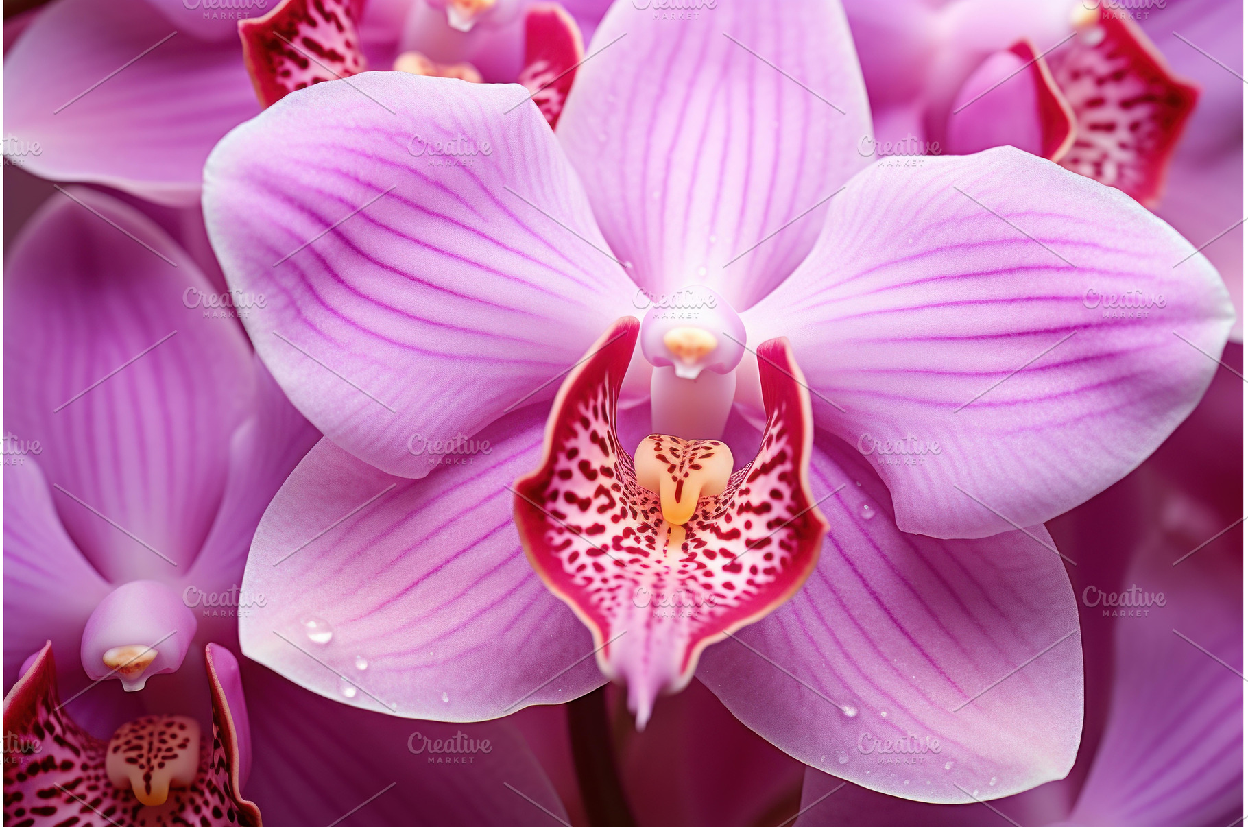 Fragrant Orchid pink flower nature, a Nature Photo by Ylivdesign