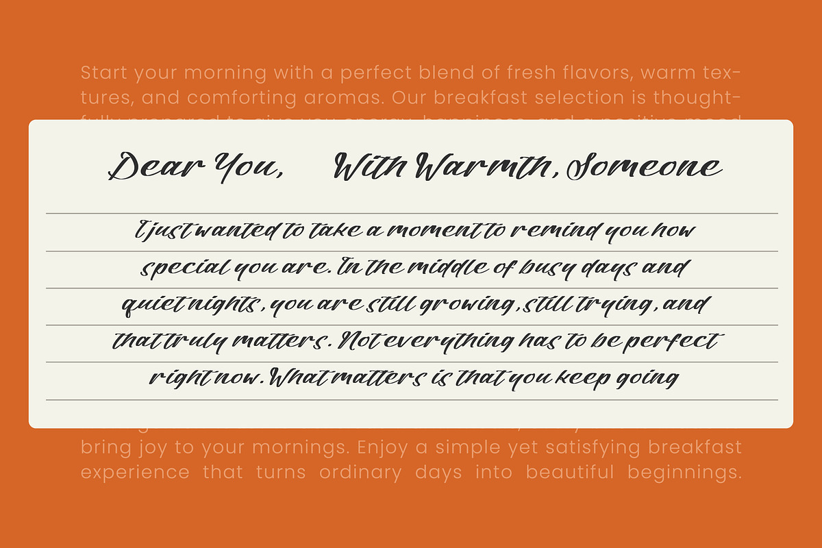 Antique Journal Modern Handwritten, a Script Font by Letterena Studios Script (Photo 6 of 10)
