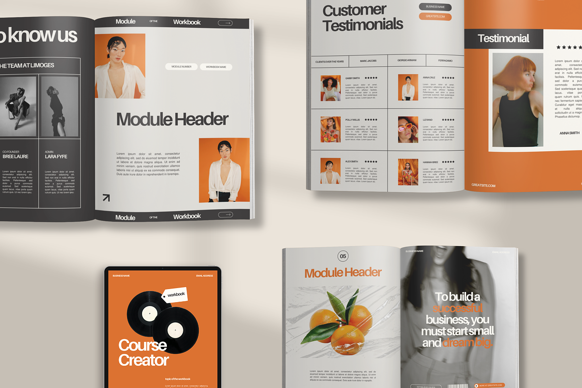 Canva Workbook Template for Coaches, a Magazine Template by Branding Babe Co. (Photo 6 of 10)