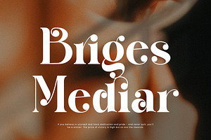 Milgis Elegant Serif Font