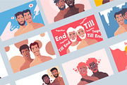 Gay couple vector, a Person Illustration by foxndeer (Thumbnail 2 of 4)