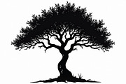20 Black Tree Silhouettes Bundle, an Illustration by Gaye Art (Thumbnail 16 of 21)