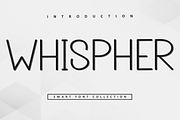Whispher, a Sans Serif Font by InermediaSTUDIO (Thumbnail 1 of 8)