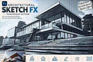 ARCHITECTURAL SKETCH FX — Ps Action