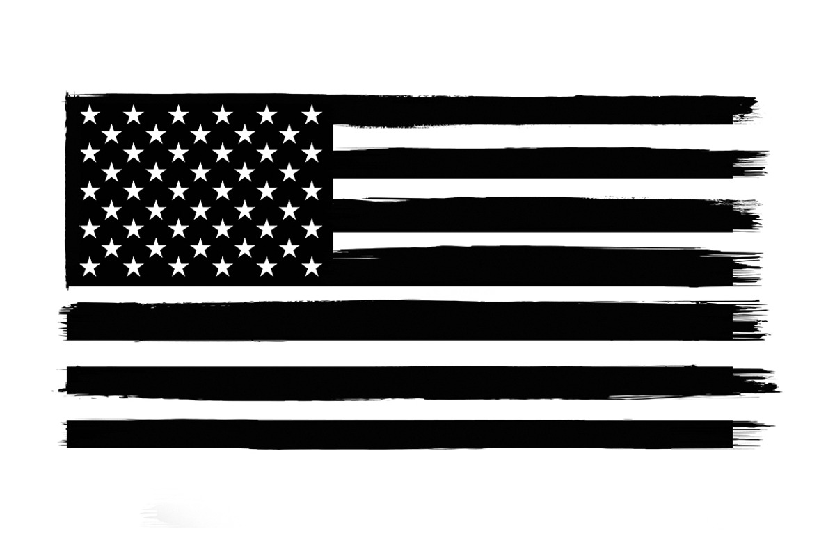 Distressed American Flag, a Texture Illustration by GeorgeKhelashvili