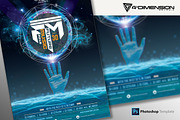 Future Music A4 Flyer Template, a Flyer Template by Ravi Rajcoomar (Thumbnail 2 of 3)