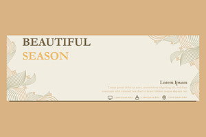 Abstract Floral Banner Template, a Marketing Template by sekitarief