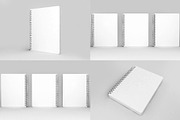 Notebook Mockup Vol 2, a Print Template by Honnum Graphic Art (Thumbnail 10 of 12)