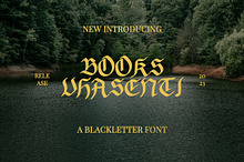 Books Vhasenti - Blackletter Font