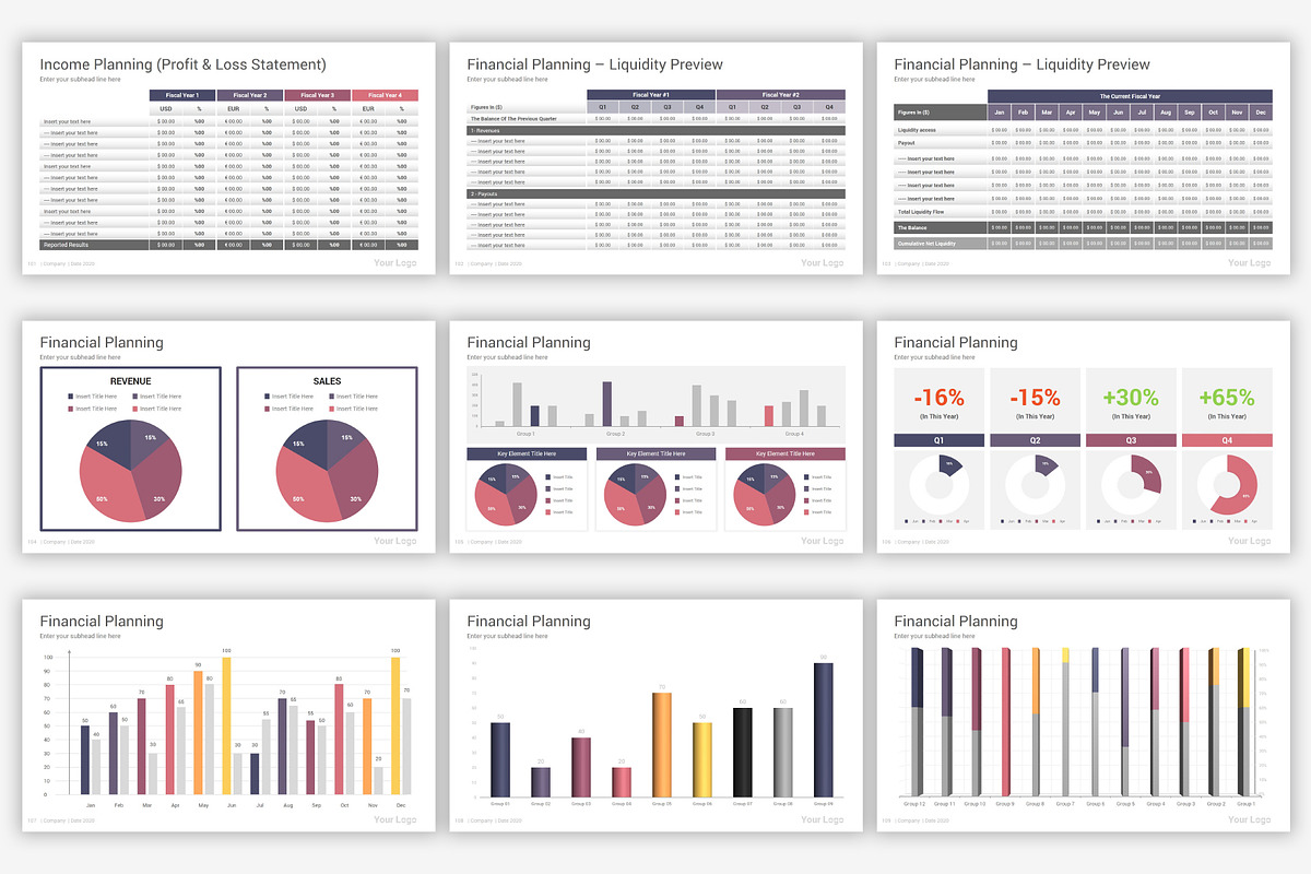 Comprehensive PowerPoint Bundle, a Presentation Template by SlideOne (Photo 45 of 81)