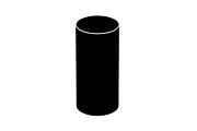Black Cylinder 3D Geometric Shape, a Graphic by Designer_Momina (Thumbnail 3 of 10)