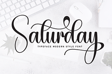 Saturday | Script Font