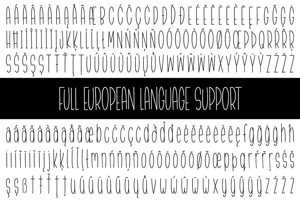 Rawbone fun handwritten font +extras, a Font by Little Type Factory (Photo 10 of 10)
