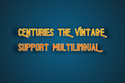 CENTURIES | A VINTAGE FONT, a Font by floral studio (Thumbnail 4 of 6)