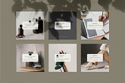 Influencer Instagram Pack | PS CANVA, a Social Media Template by Visuel Colonie® (Thumbnail 9 of 18)