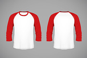Men's baseball t-shirts mockup, an Illustration by George Rod (Thumbnail 5 of 6)