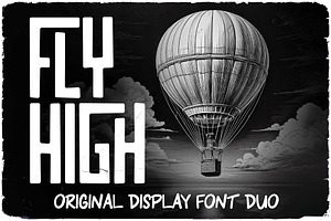Fly High Font Duo