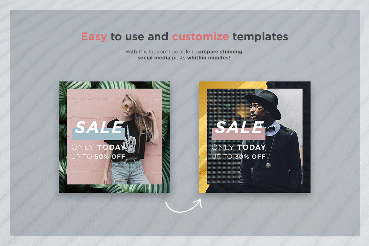Fashion Social Media Pack, a Social Media Template by MVP Factory (Photo 6 of 6)