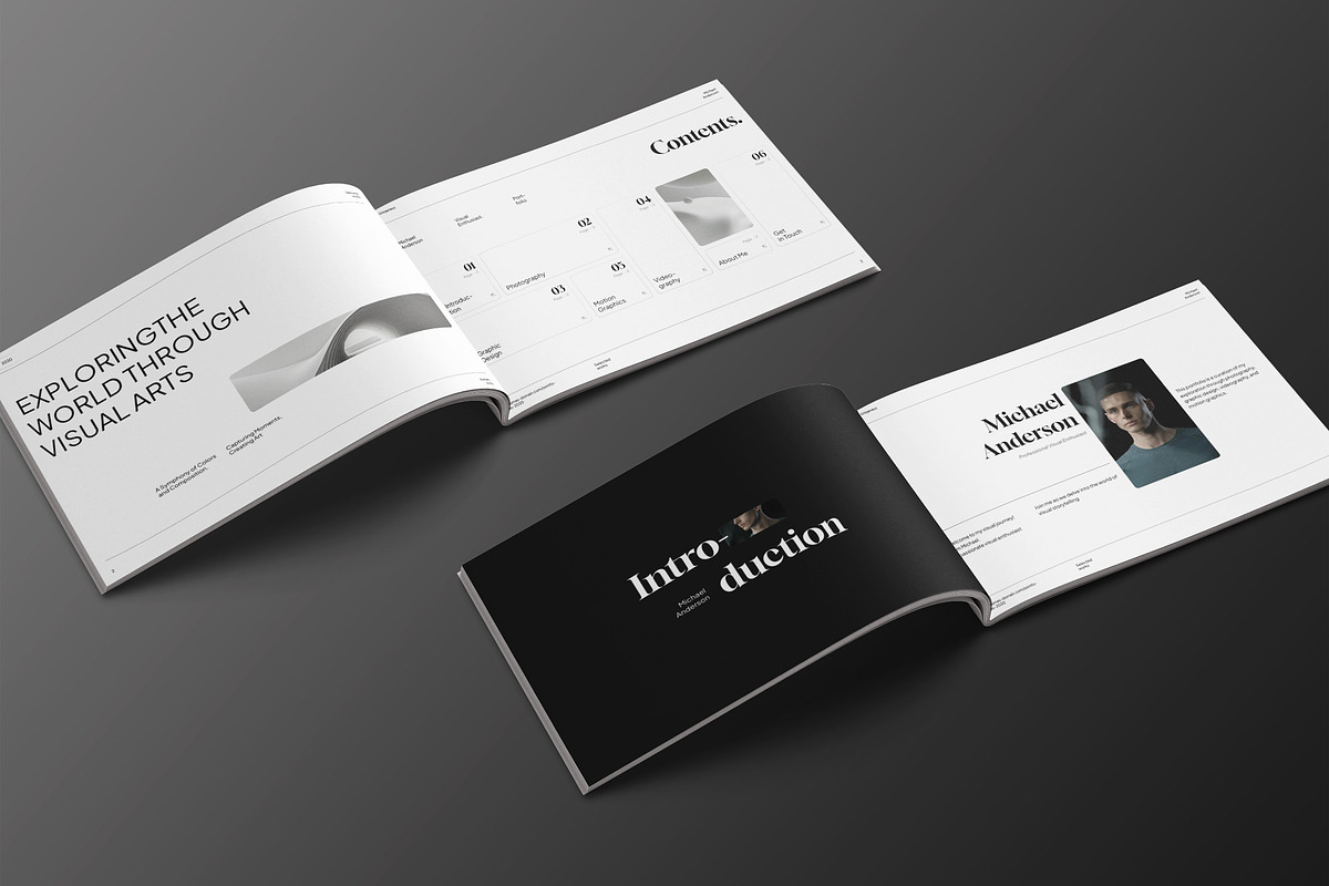 Visual Enthusiast Portfolio - Mabent preview 5