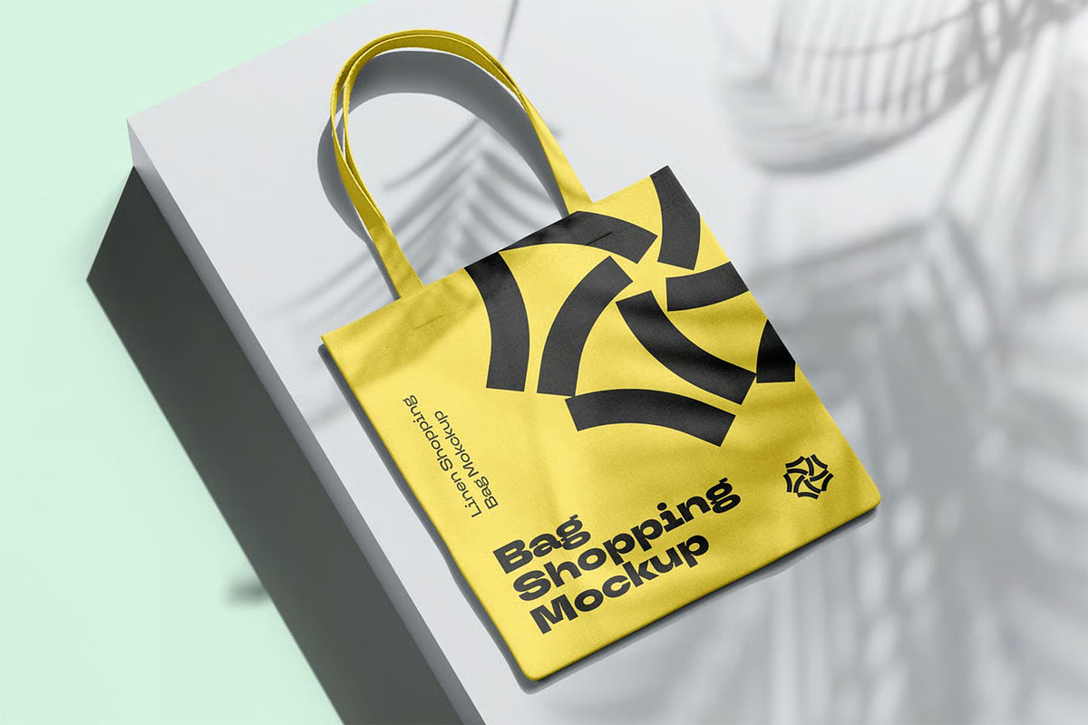Shopping Bag Mock-up, a Packaging Mockup by zippypixelstudio (Photo 6 of 8)