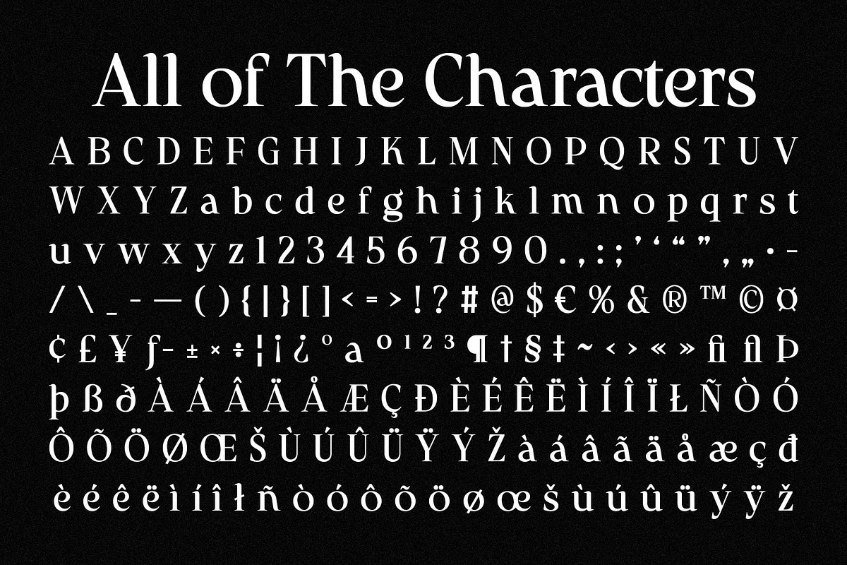 CS Glancie – Modern Serif Font, a Serif Font by Craft Supply Co. (Photo 8 of 8)