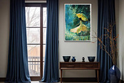 Little fairy. Watercolor. Wall Art., a Decorative Illustration by KENO Mascots (Thumbnail 5 of 7)