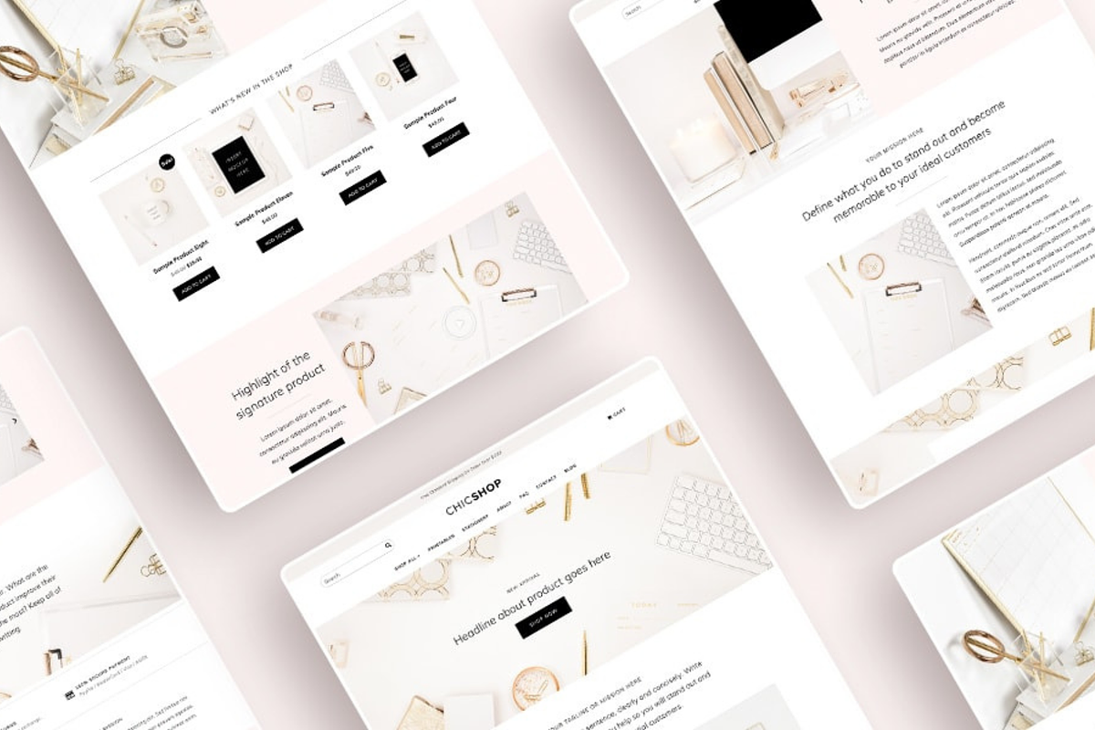 ChicShop Elementor WordPress Theme, a WordPress Template by Bluchic (Photo 3 of 5)