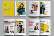 Fashion Lookbook Magazine Template, a Magazine Template by MightyDesign (Thumbnail 2 of 6)