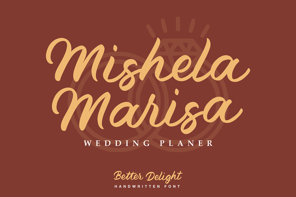 Better Delight - Handwritten Font, a Script Font by zeenesia (Photo 2 of 11)