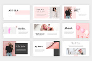 Angela Fashion PowerPoint, a Presentation Template by desvibes (Thumbnail 2 of 8)