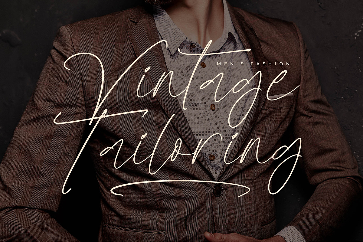 Gilberons Knighten Elegant Signature, a Script Font by Letterena Studios Script (Photo 11 of 15)