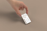 Business Card Mockups - 10 Views, an Advertising Mockup by Illusiongraphic (Thumbnail 10 of 24)