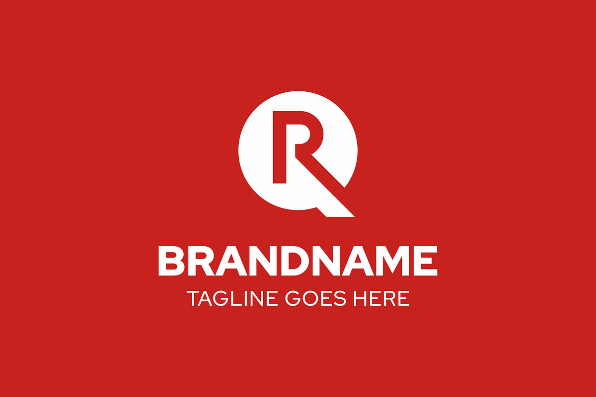 Letters RQ or QR Monogram Logo, a Branding & Logo Template by Pray Art Design Studio (Photo 2 of 2)