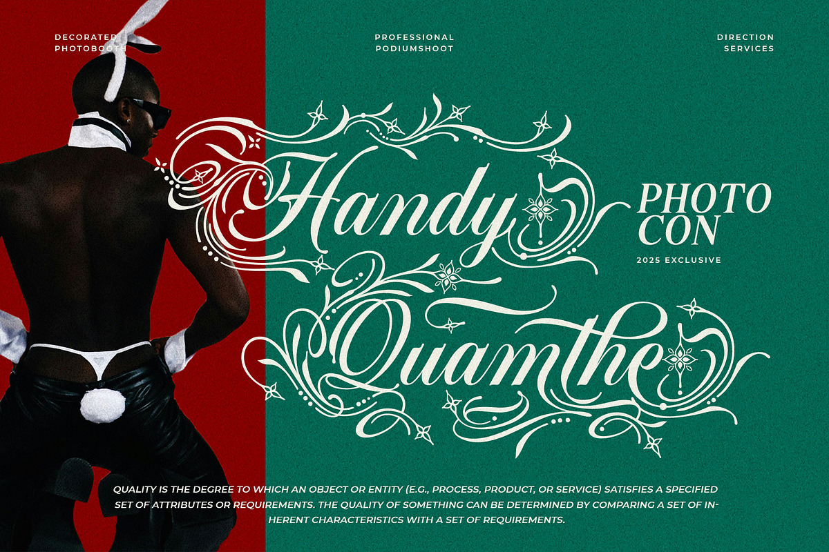 Quality Hand Typeface, a Script Font by alit design (Photo 5 of 20)