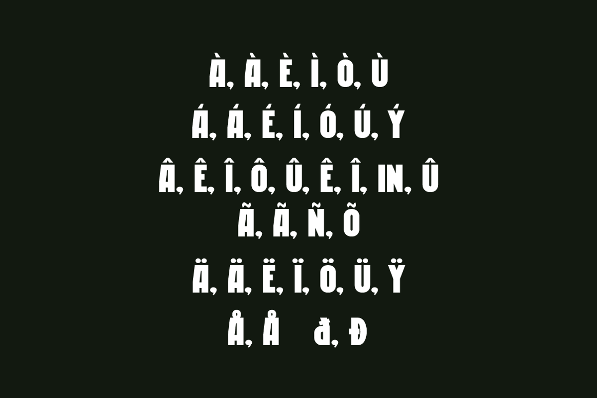 Kegono - Modern Retro Condensed Font, a Sans Serif Font by QR Design Studio (Photo 12 of 15)