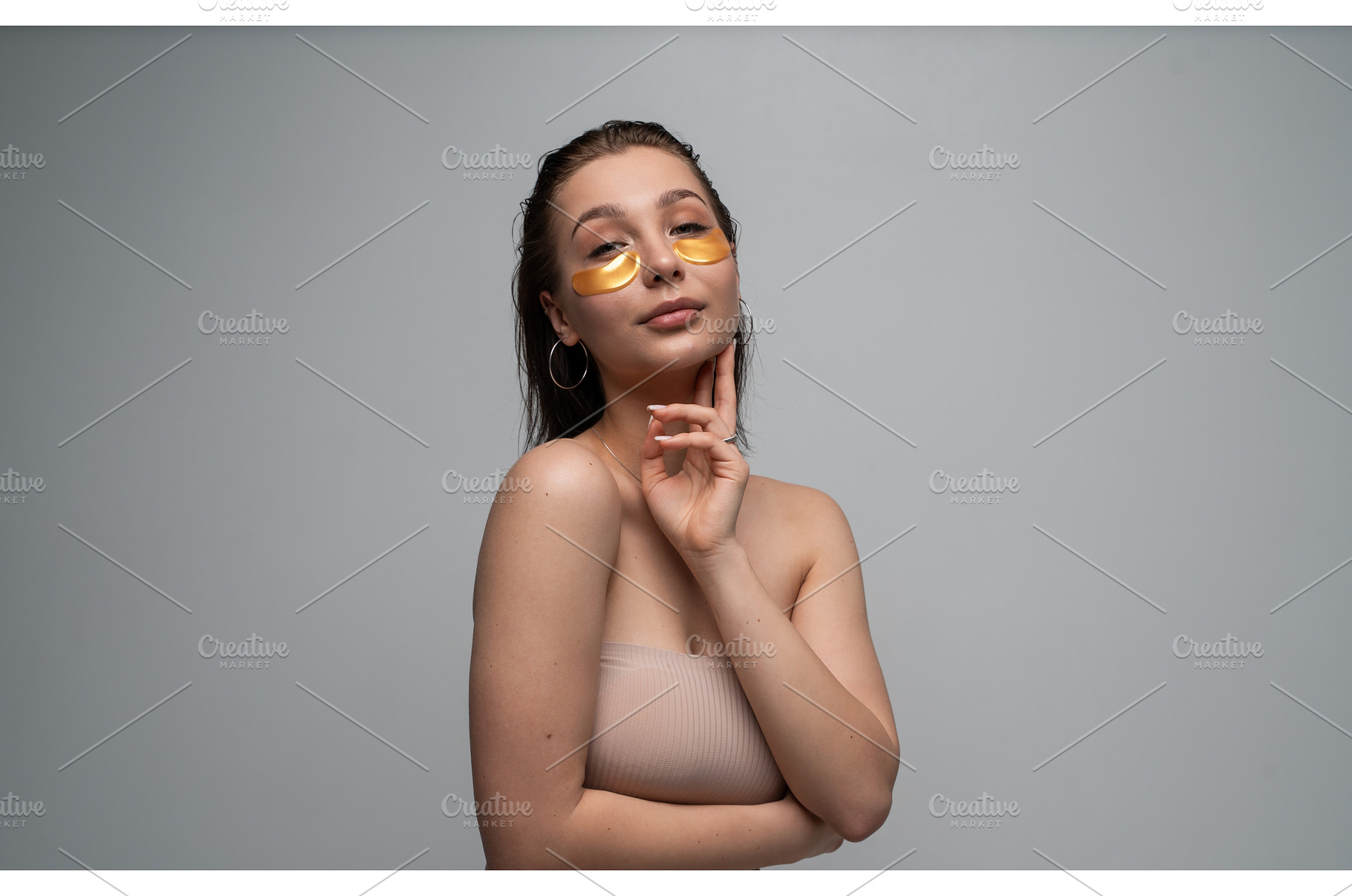 Young woman enjoying a beauty, a Person Photo by volodymyrshtun13795