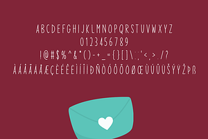 Valentine Dream Typeface