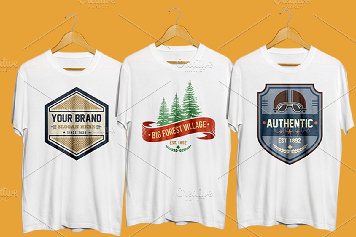 14 Vintage Badge Logos Version 2, a Branding & Logo Template by Graphicgo (Photo 7 of 9)