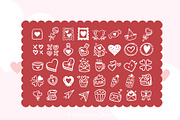 250 Procreate Valentines Stamps, a Brush Add-On by ProcreateiBox (Thumbnail 5 of 9)