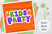 Kids Alphabet and Numbers, an Object Graphic by LartGraphics (Thumbnail 11 of 18)