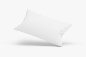 Rectangular Bed Pillow 3D Model