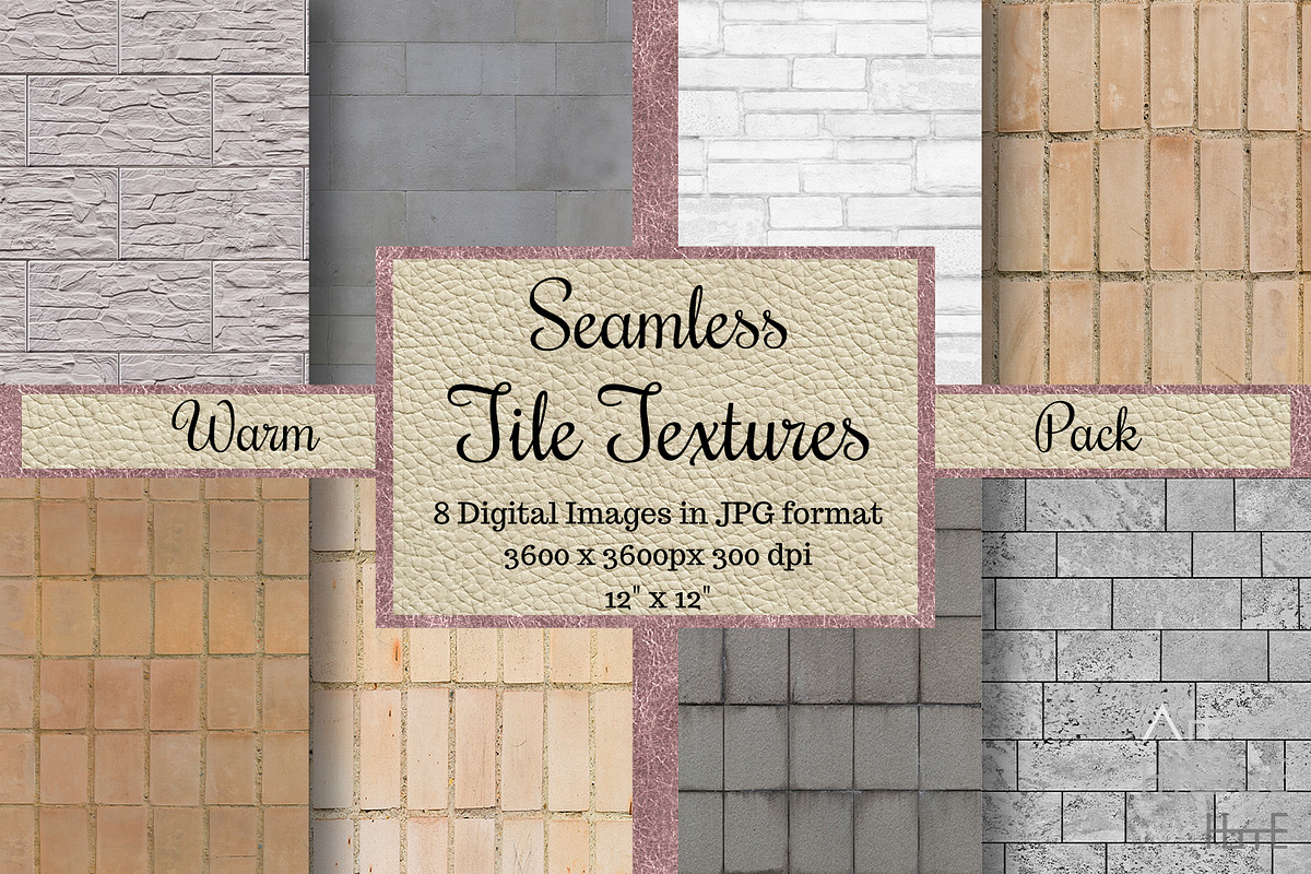 Seamless Tile Textures - Warm Pack, a Texture Graphic by Arthitecture Home (Photo 1 of 11)