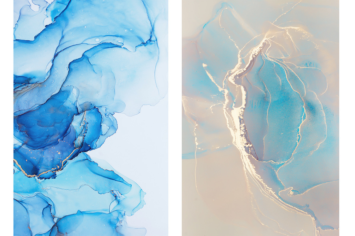Abstract fluid Ink Textures Bundle, a Texture Graphic by Anntuan (Photo 25 of 27)