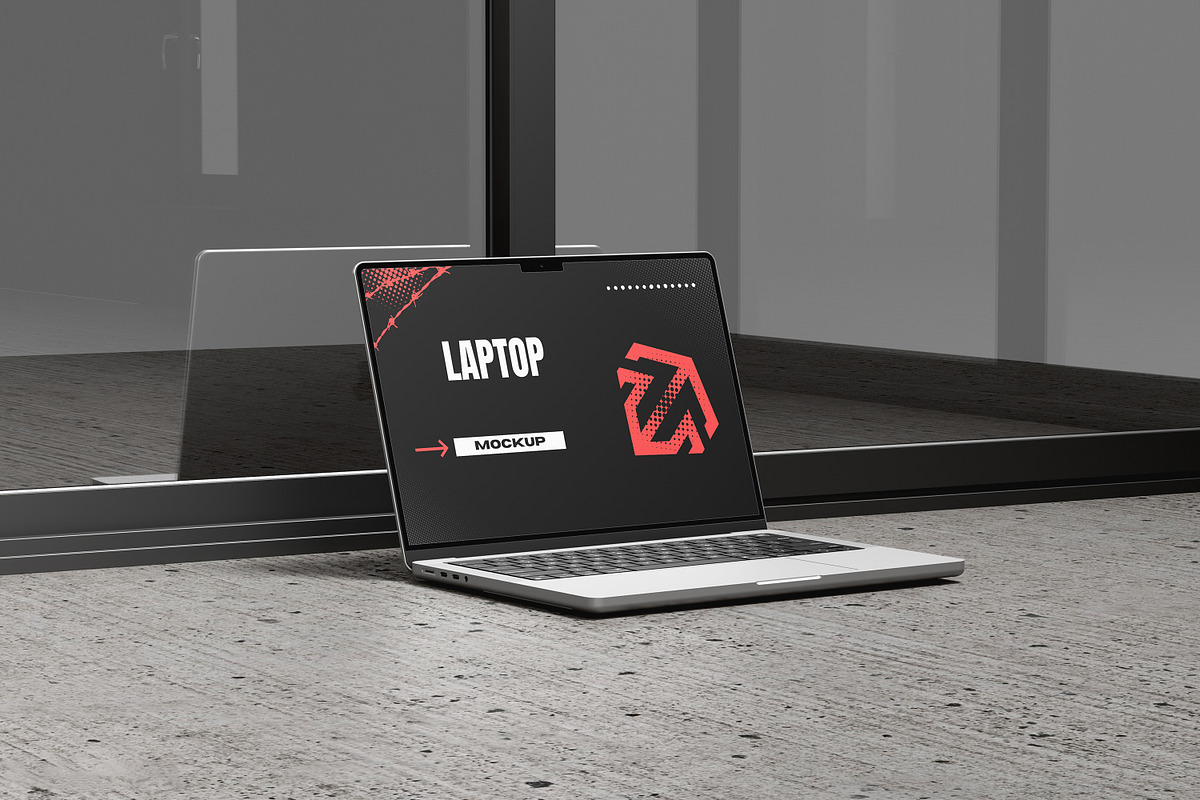 LAPTOP MOCKUP, an Advertising Mockup by safrizalstudio (Photo 4 of 4)