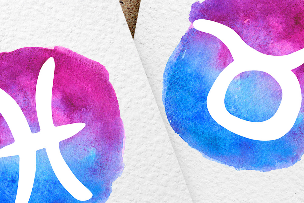 Zodiac signs Watercolor clipart, an Object Graphic by SweetRenieDesigns (Photo 4 of 4)