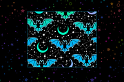 Halloween backgrounds, a Pattern Graphic by Victoria Bat (Thumbnail 8 of 9)